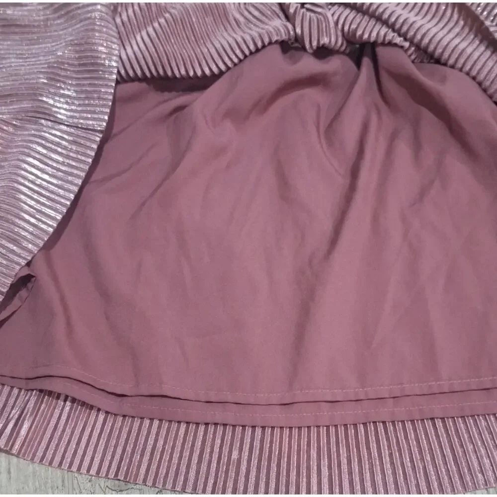 Old Navy Shimmering Pink Mini Skirt Sz XL (14/16)